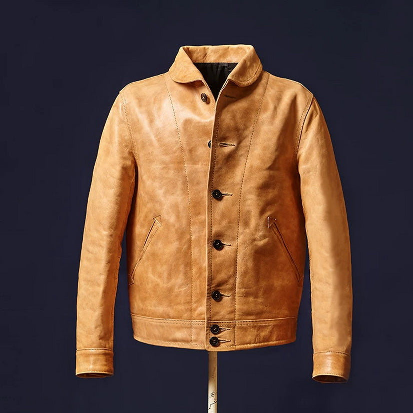 Alaska Outfitters Ray Kwok Cossack Jacket Japan Shinki Horsehide