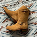 35301 Engineer Boots Whanam Roughout Cowhide