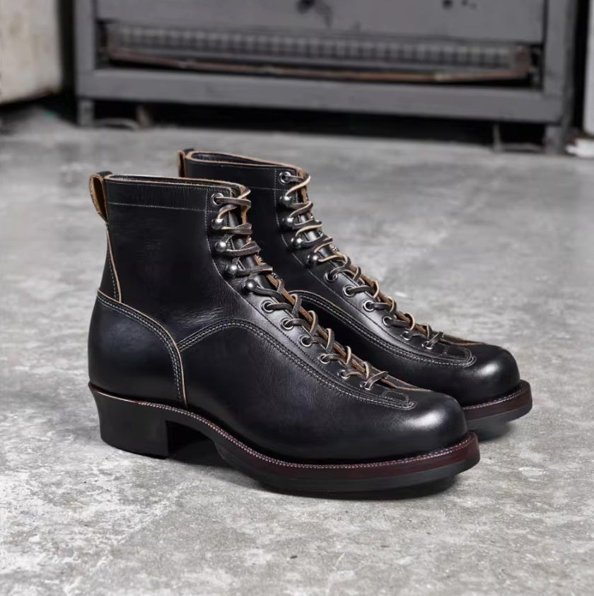 W501 1950s Super Monkey Boots / Proprietary Teacore Cowhide MTO
