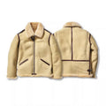 ALSKA OUTFITTERS RAY KWOK B-6 NUBUCK SHEARLING JACKET