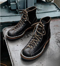 39602 Vintage Monkey Boots Horween Waxed Flesh
