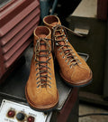 39602 Vintage Monkey Boots Whanam Top Grain Roughout Cowhide