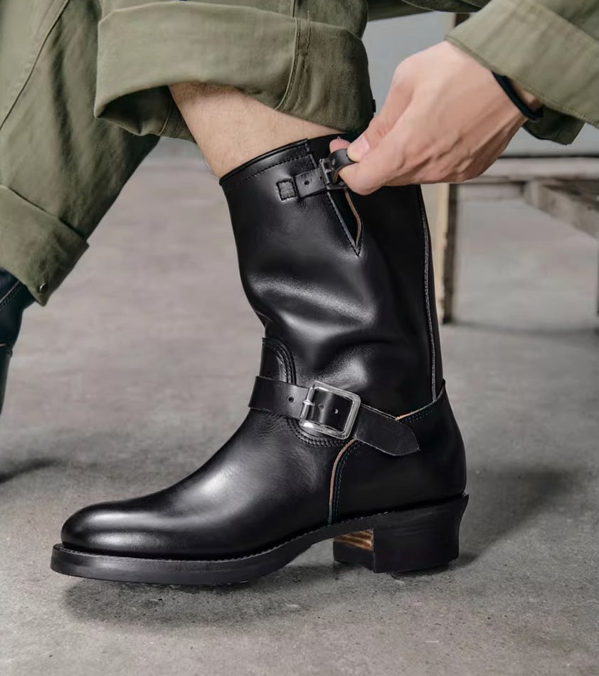 34501 Engineer Boots Teacore Cowhide