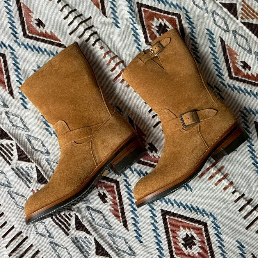35301 Engineer Boots Whanam Roughout Cowhide