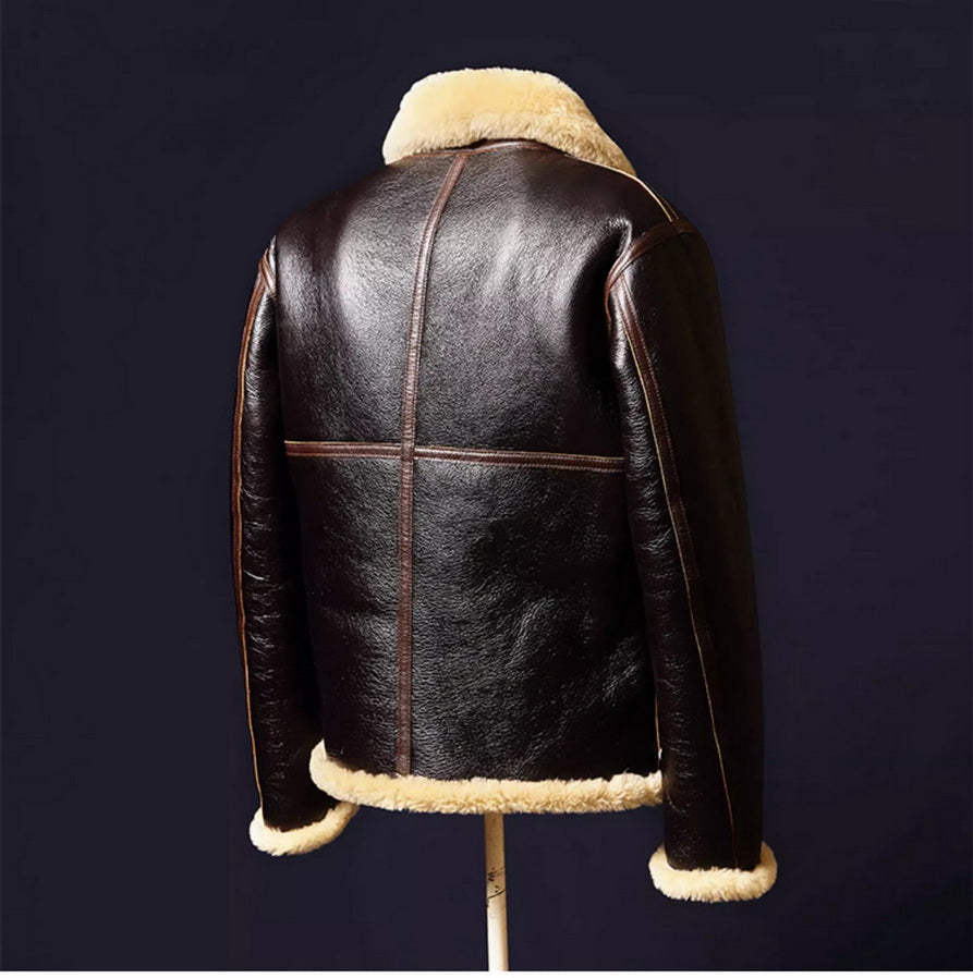 Ray Kwok WWII D-1 Genuine Shearling Jacket