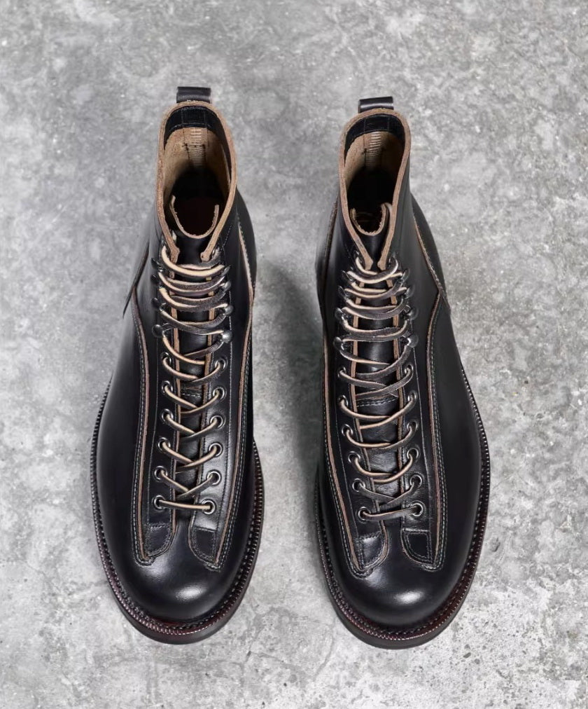 W501 1950s Super Monkey Boots / Proprietary Teacore Cowhide MTO