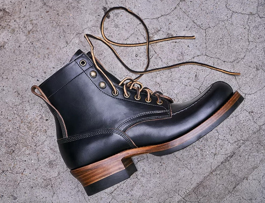 14105 Urban Logger Boots Semi Veg-Tan Teacore Cowhide