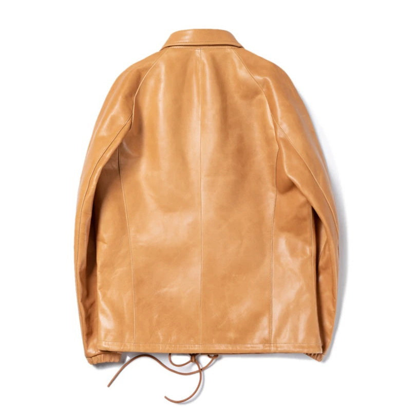 Ray Kwok Tochigi Veg-Tan Kip Coach Jacket