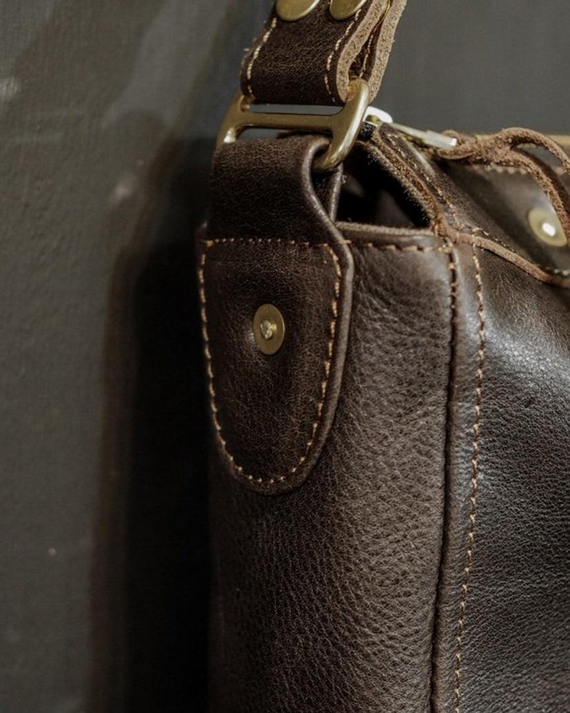 Hobo Shoulder Bag (S) Teacore Leather