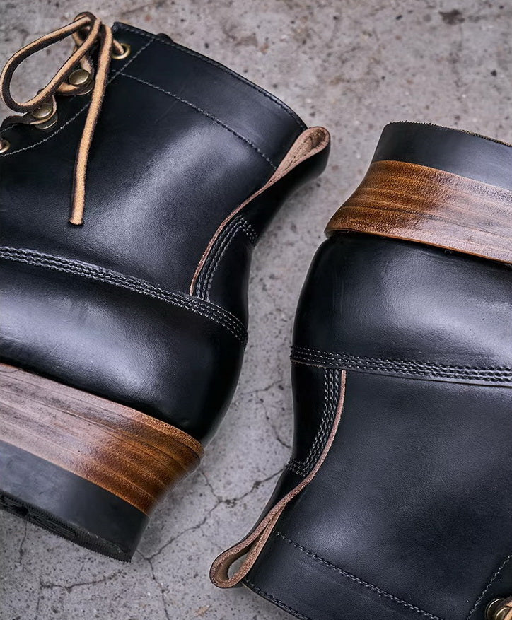 14105 Urban Logger Boots Semi Veg-Tan Teacore Cowhide