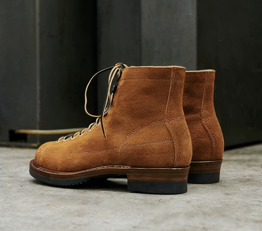 39602 Vintage Monkey Boots Whanam Top Grain Roughout Cowhide