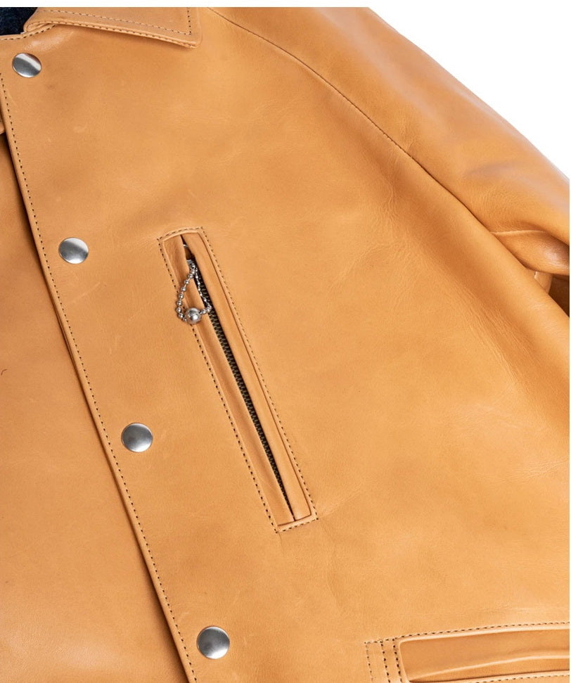 Ray Kwok Tochigi Veg-Tan Kip Coach Jacket