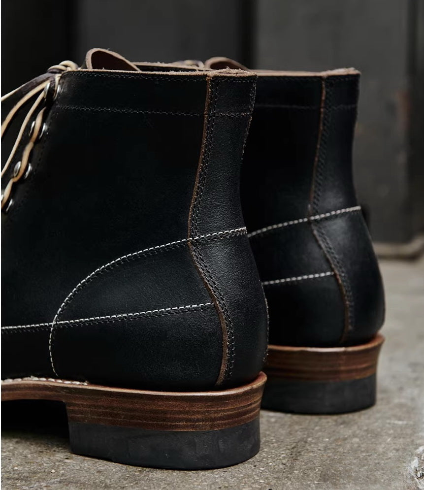 39602 Vintage Monkey Boots Horween Waxed Flesh