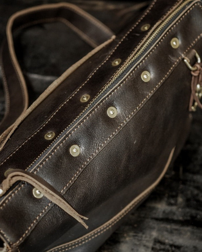 Hobo Shoulder Bag (S) Teacore Leather