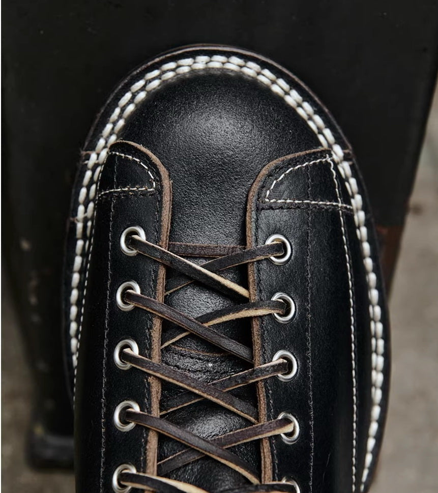 39602 Vintage Monkey Boots Horween Waxed Flesh