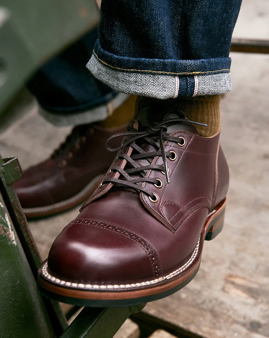 27508 Western Club Shoes Teacore Cowhide