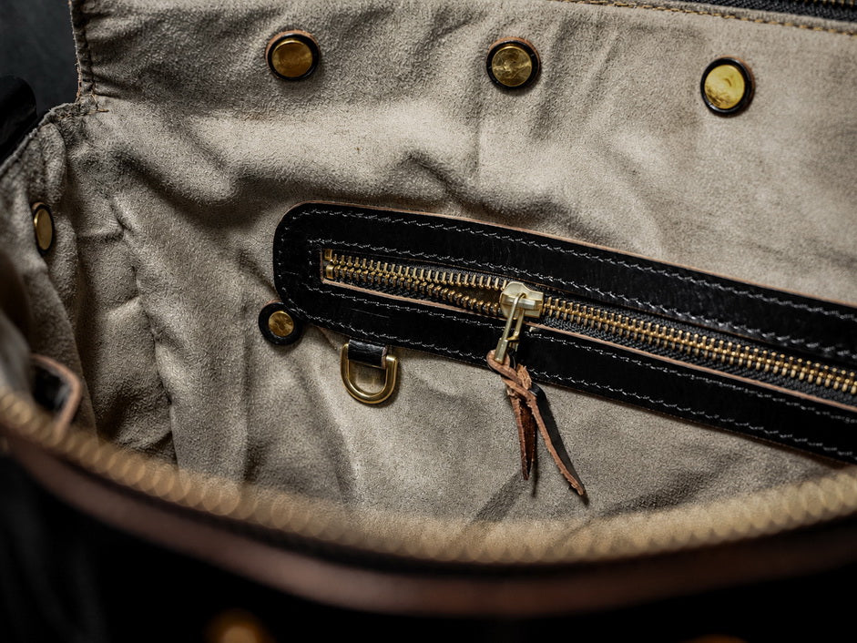 Hobo Shoulder Bag Teacore Leather