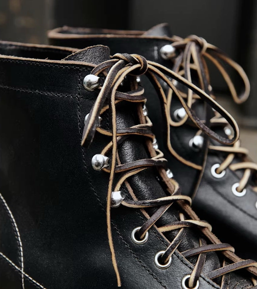39602 Vintage Monkey Boots Horween Waxed Flesh