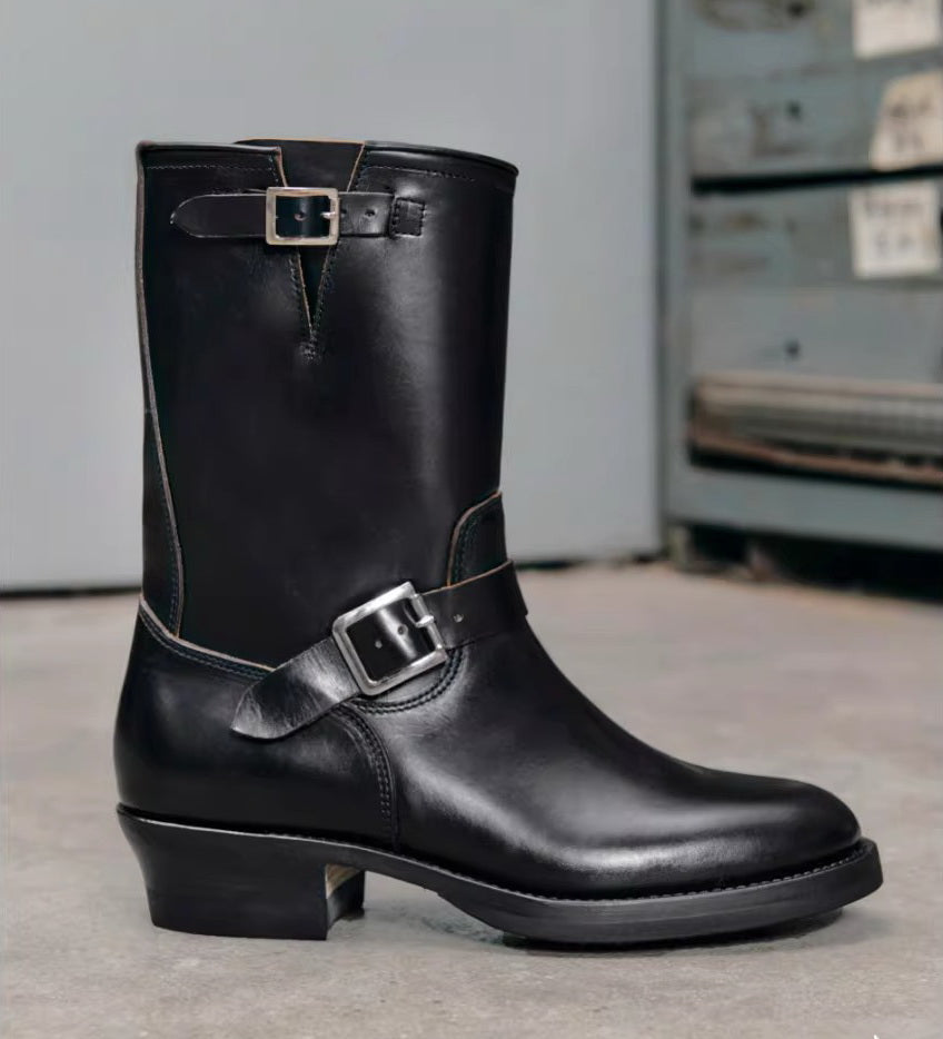 34501 Engineer Boots Teacore Cowhide