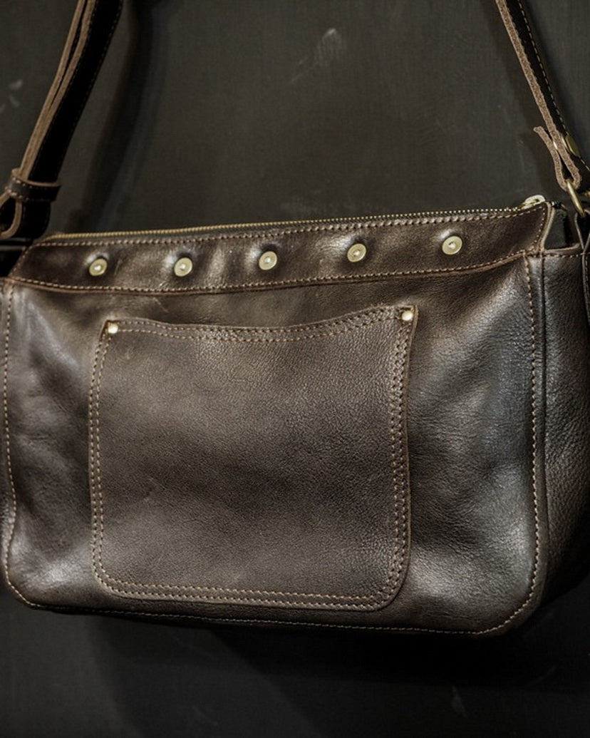 Hobo Shoulder Bag (S) Teacore Leather