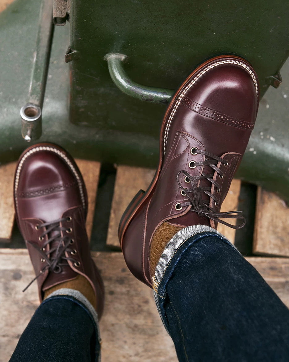27508 Western Club Shoes Teacore Cowhide