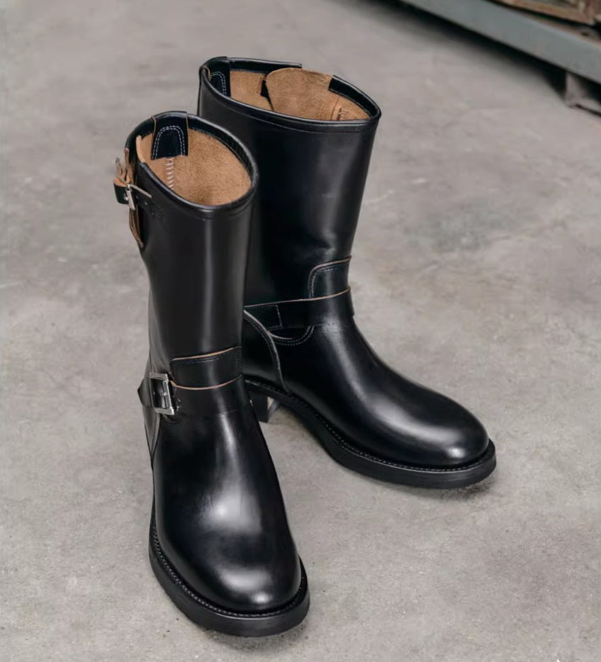 34501 Engineer Boots Teacore Cowhide
