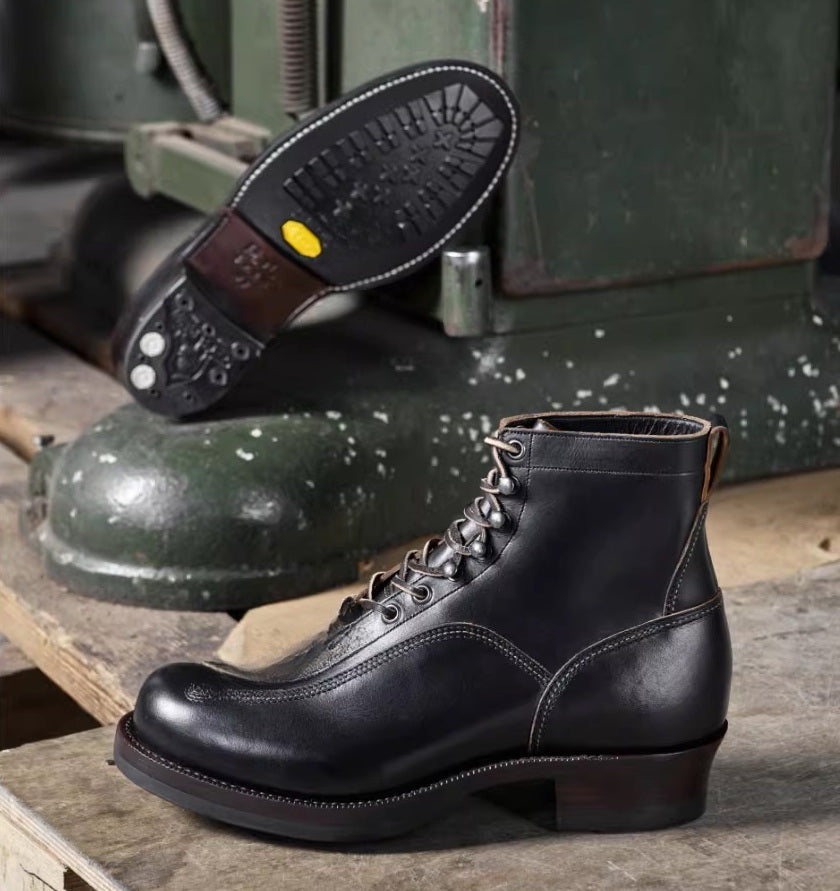 W501 1950s Super Monkey Boots / Proprietary Teacore Cowhide MTO