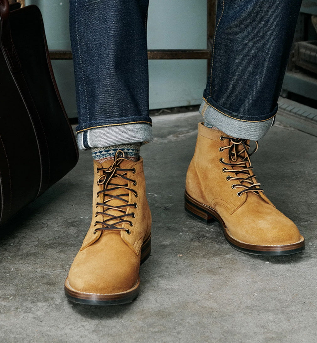 39001 Service Boots / Standard Roughout Cowhide MTO