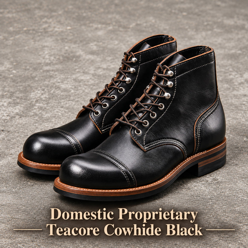 1002 1920s Miner Work Boots / Domestic Tyche™ Oil-Tanned Cowhide MTO