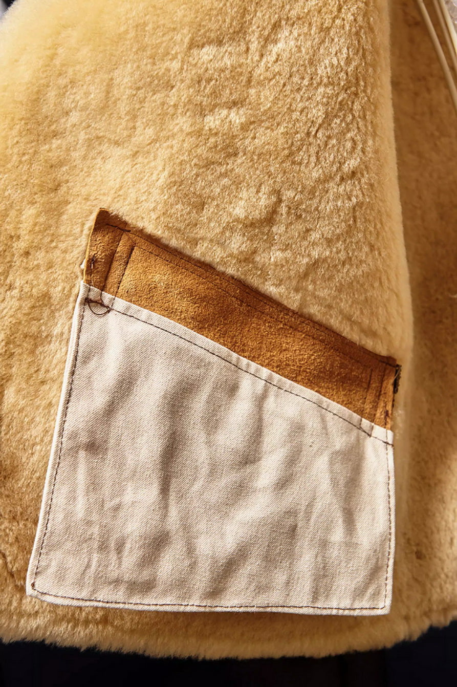 Ray Kwok WWII D-1 Genuine Shearling Jacket