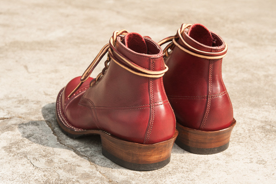 14101 Short Shift Cap Toe Boots / Horween Leather MTO
