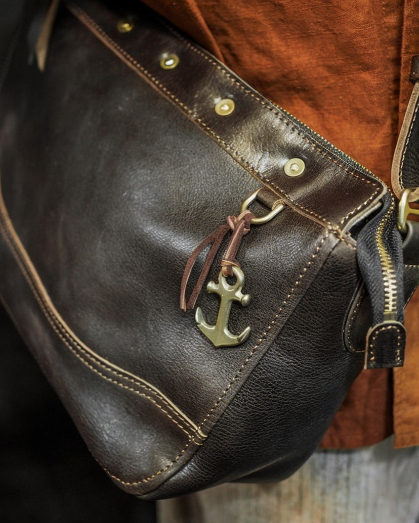 Hobo Shoulder Bag (S) Teacore Leather