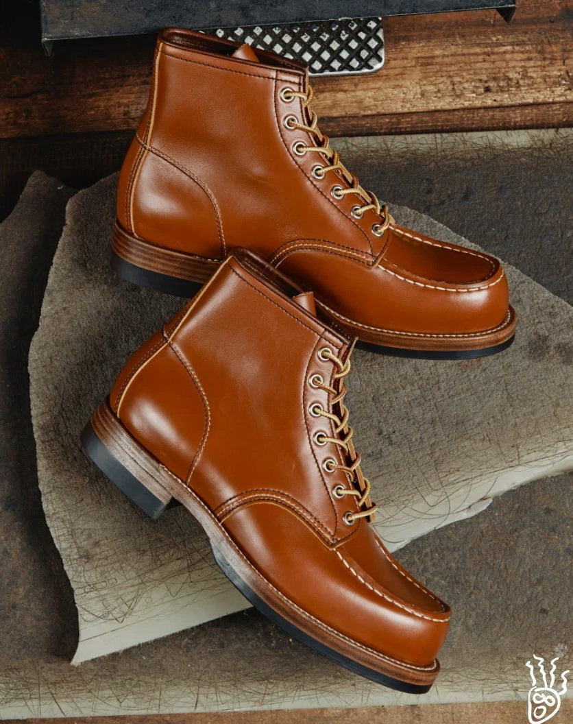 1101 Moc Toe Work Boots / Domestic Teacore Cowhide MTO
