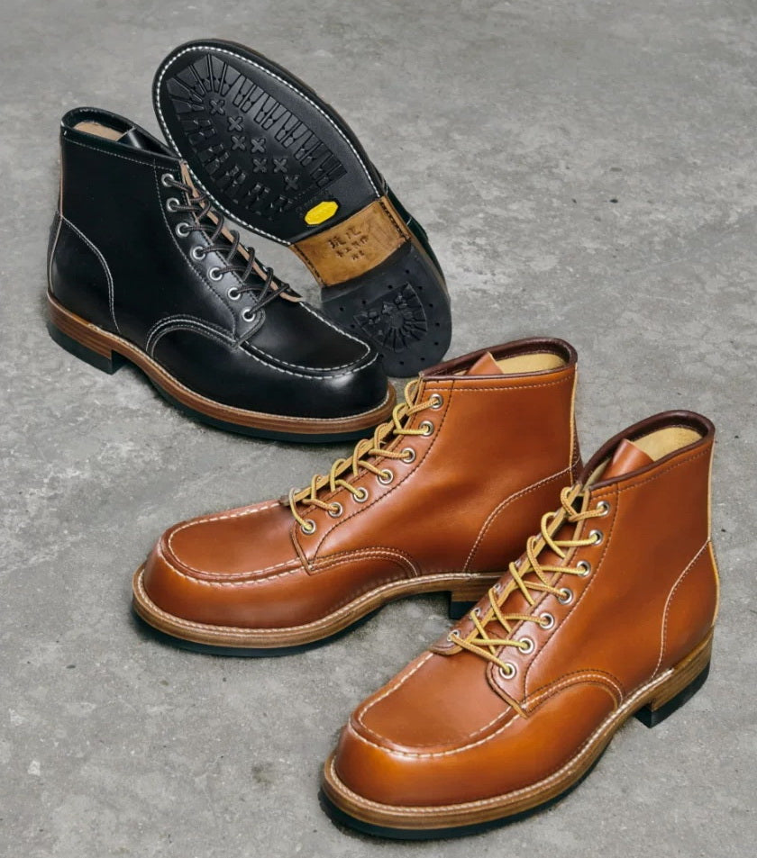 1101 Moc Toe Work Boots / Domestic Teacore Cowhide MTO