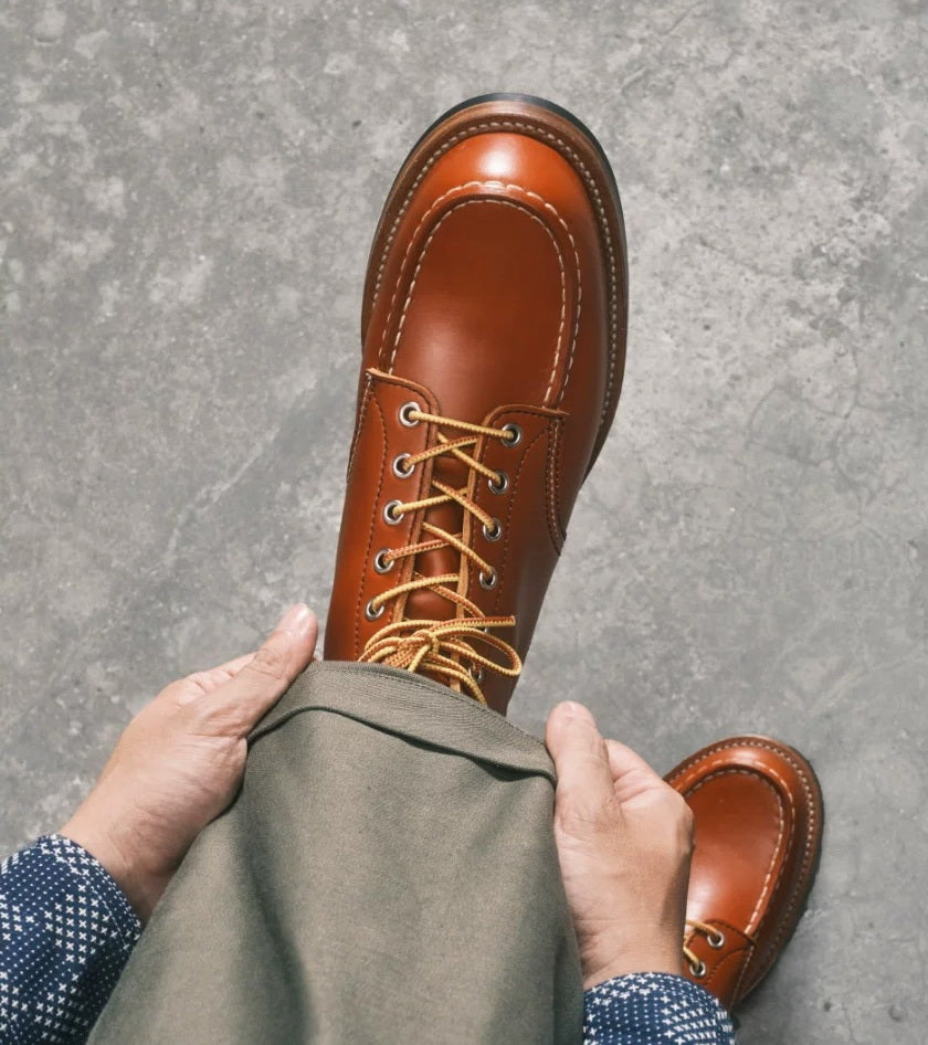 1101 Moc Toe Work Boots / Domestic Teacore Cowhide MTO
