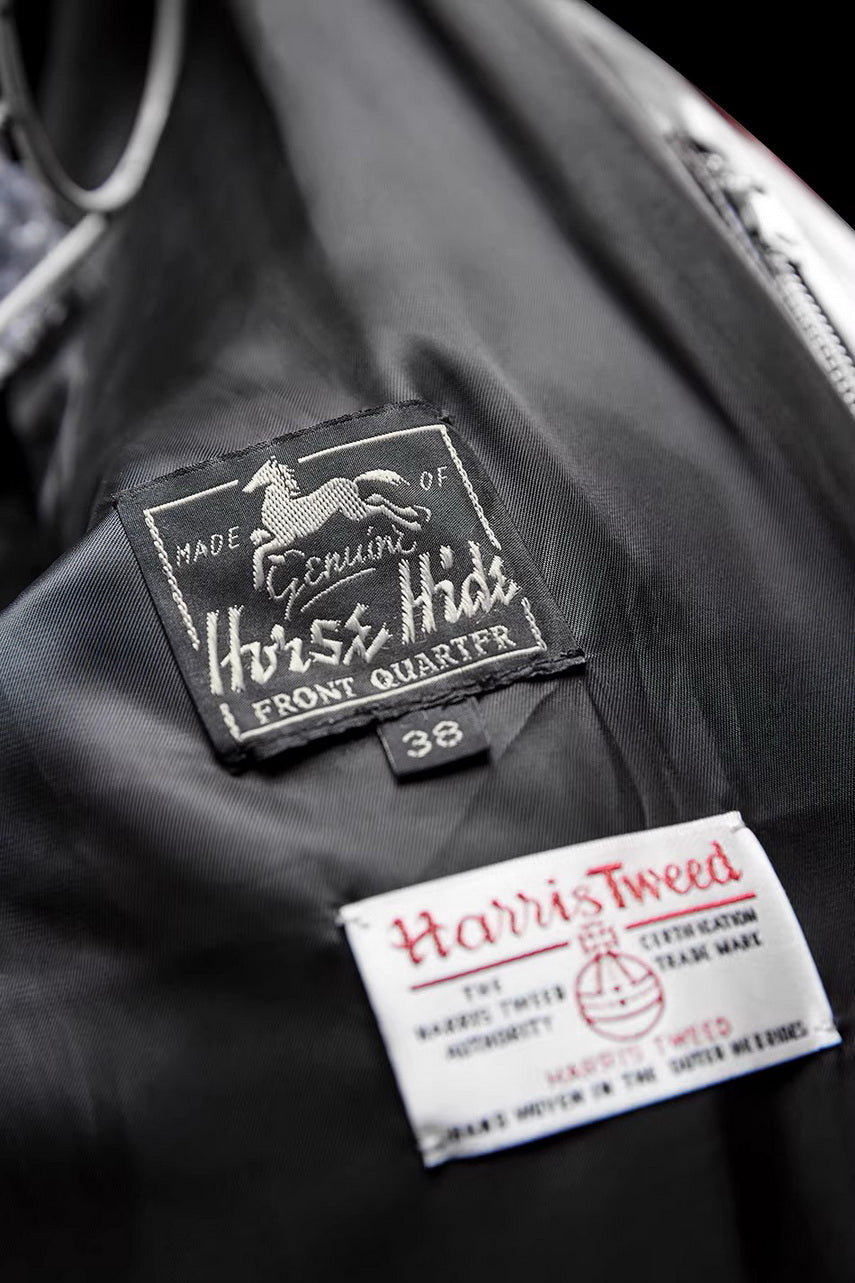 Alaska Outfitters Ray Kwok Type III Trucker Jacket Maryam Horsehide
