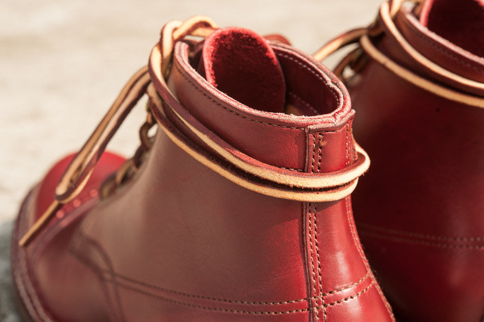 14101 Short Shift Cap Toe Boots / Horween Leather MTO
