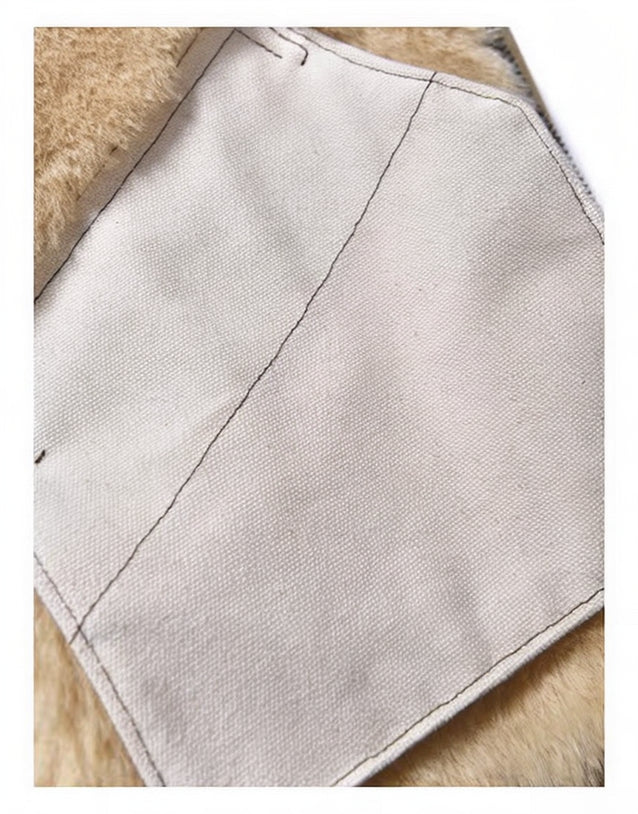 ALSKA OUTFITTERS RAY KWOK B-6 NUBUCK SHEARLING JACKET