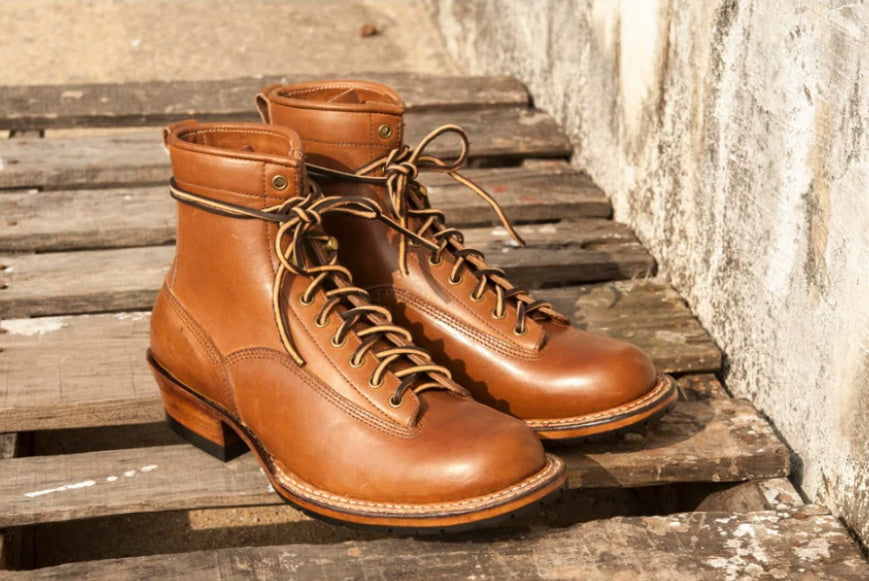 14102 Forester Logger Boots / Horween Essex MTO