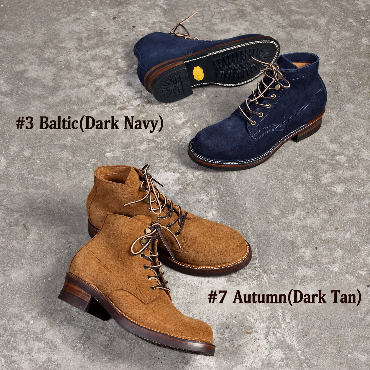 14106 Short Shift Boots / CF Stead Kudu Reverse MTO