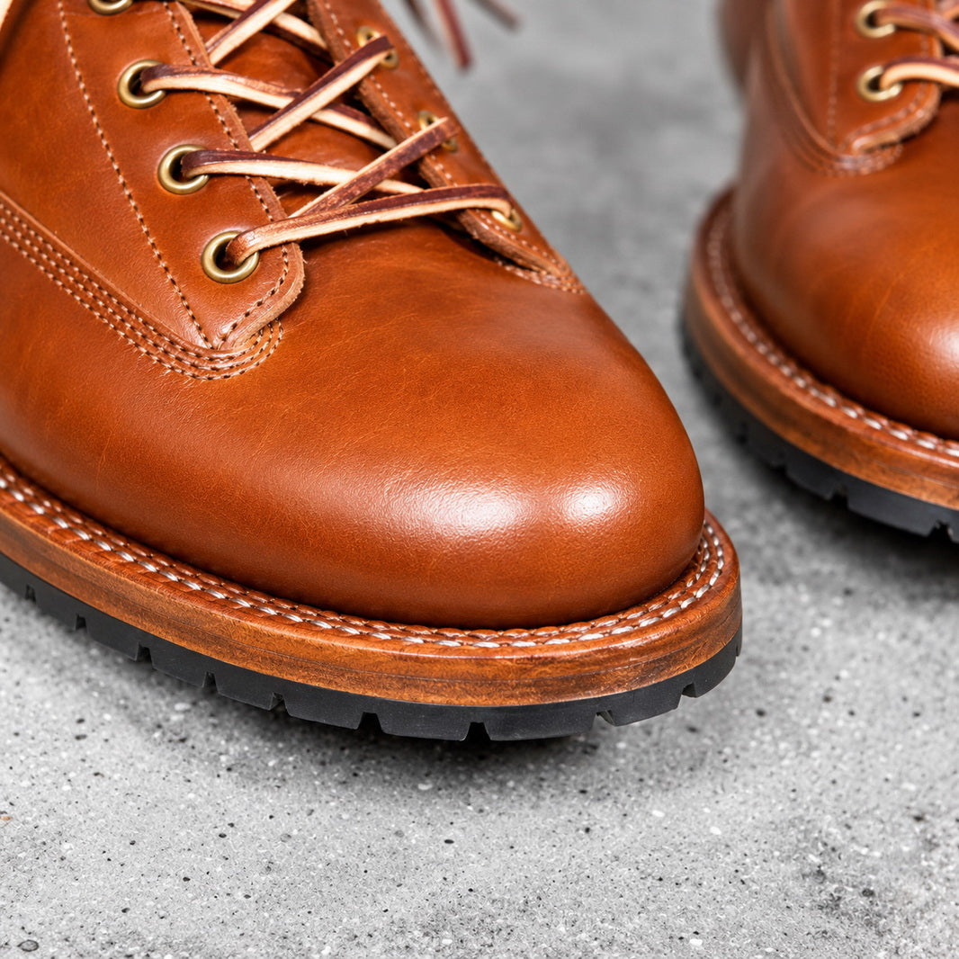 14208 Low Cut Monkey Shoes / Domestic Oil Tanned Cowhide MTO