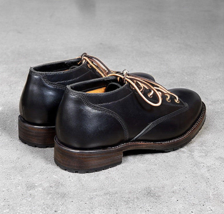 14208 Low Cut Monkey Shoes / Domestic Oil Tanned Cowhide MTO