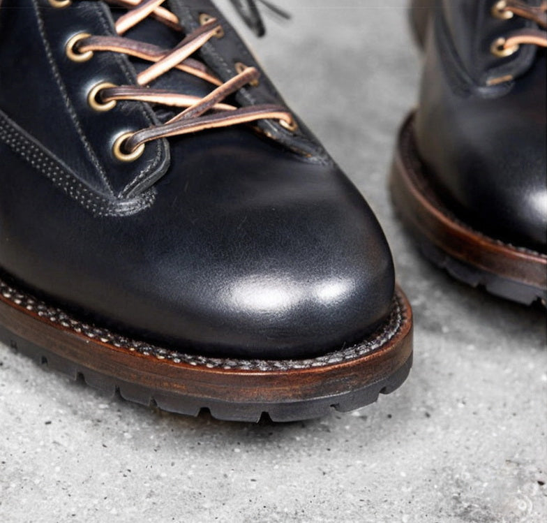 14208 Low Cut Monkey Shoes / Domestic Oil Tanned Cowhide MTO