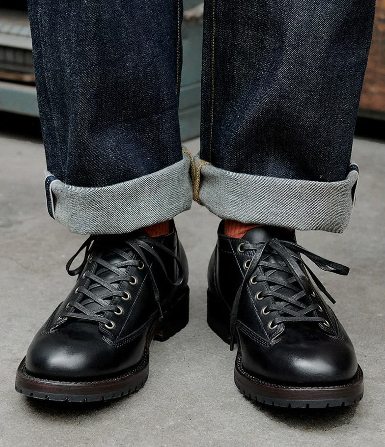 14208 Low Cut Monkey Shoes / Domestic Oil Tanned Cowhide MTO