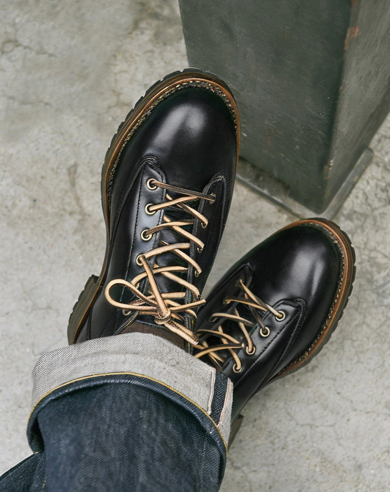 14208 Low Cut Monkey Shoes / Domestic Oil Tanned Cowhide MTO