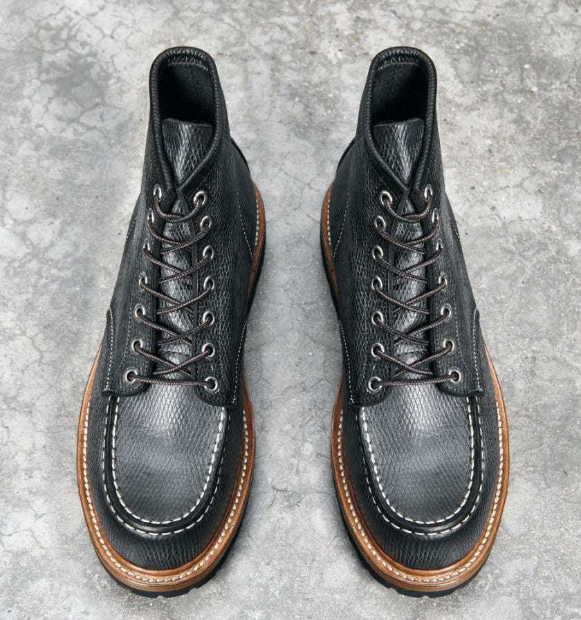1101 Moc Toe Work Boots / Proprietary Hatch Grain Cowhide MTO