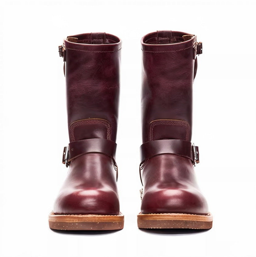 26901 Engineer Boots / Domestic Teacore Cowhide MTO