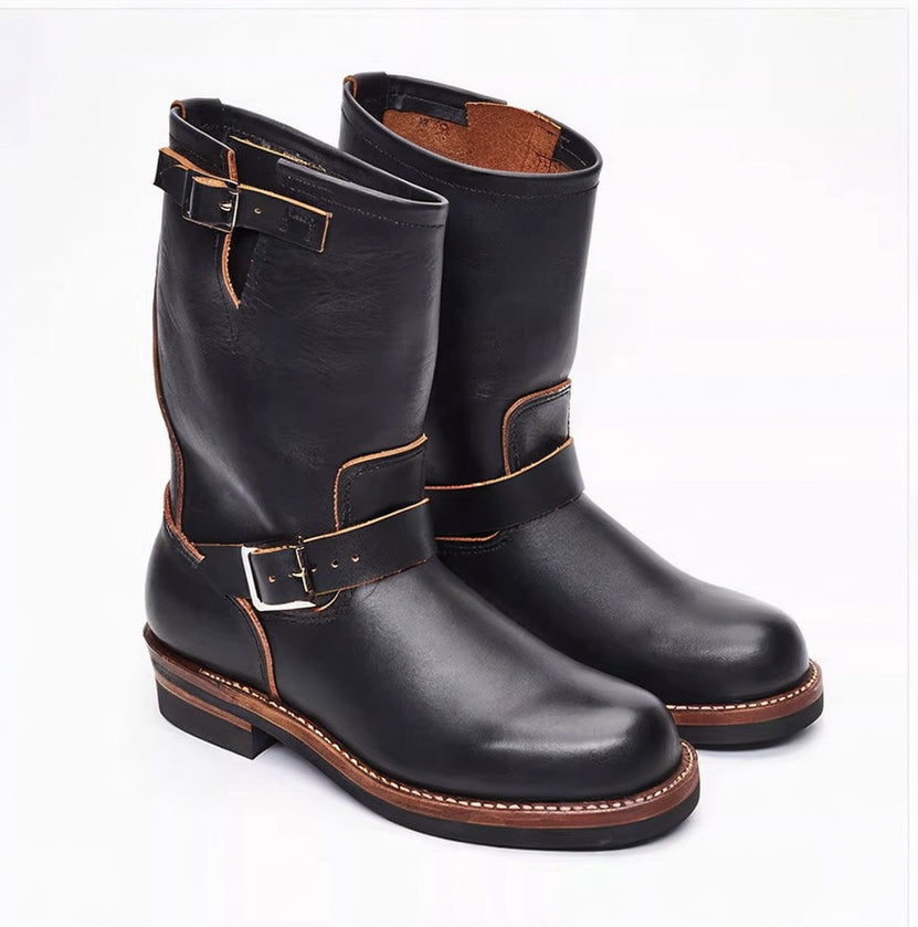 26901 Engineer Boots / Domestic Teacore Cowhide MTO