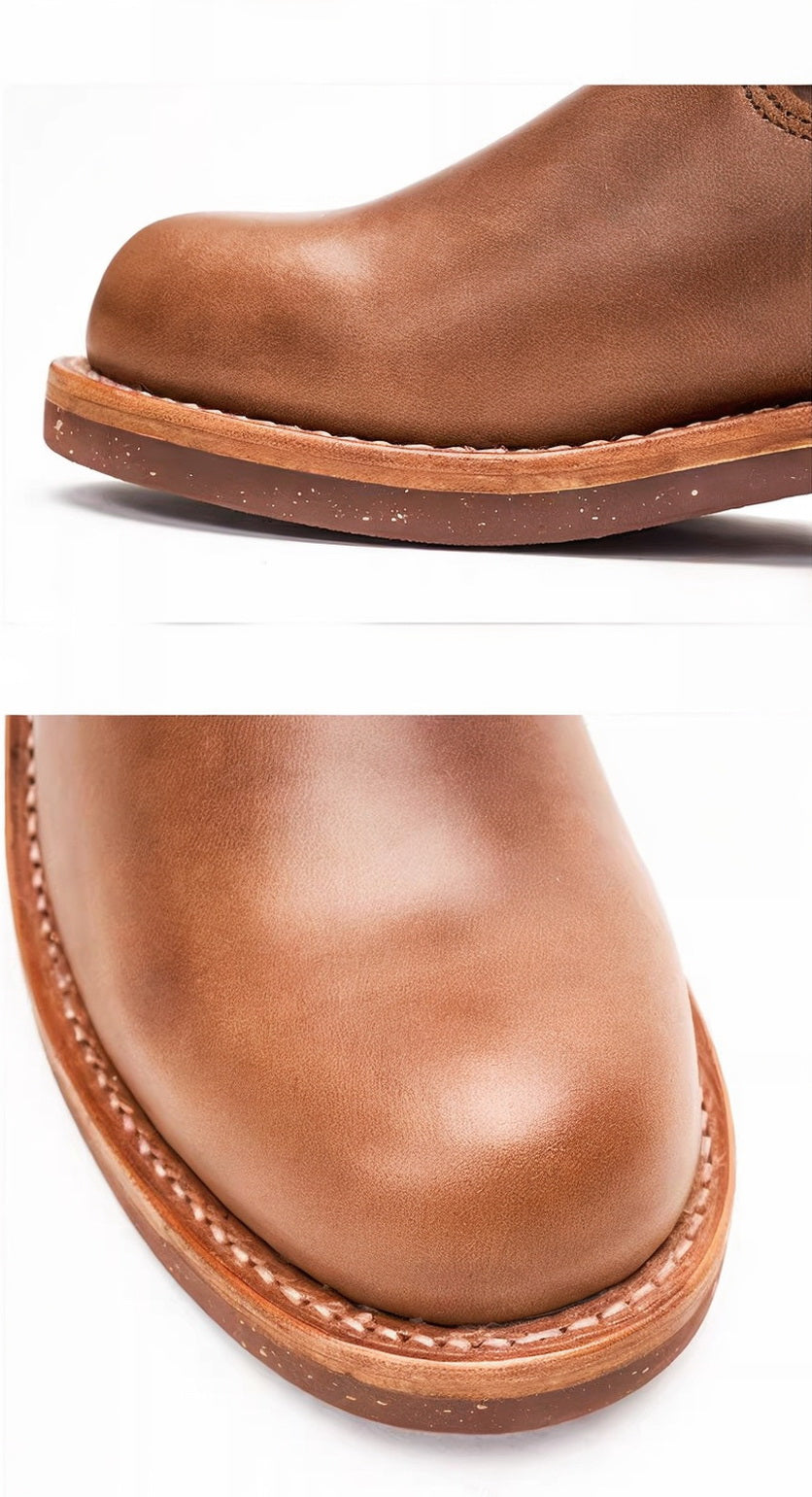26901 Engineer Boots / Domestic Teacore Cowhide MTO