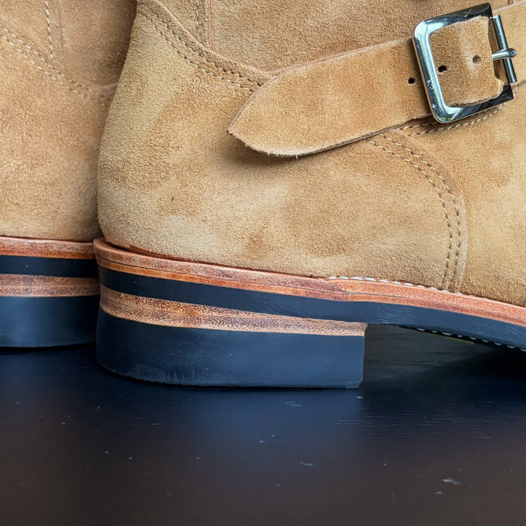 26901 Engineer Boots / Standard Roughout Cowhide MTO